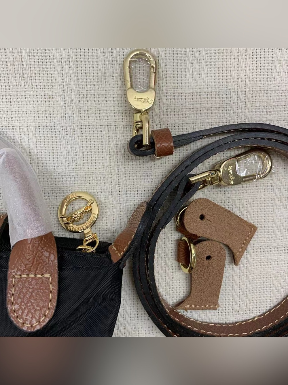 Longchamp Black Mini Crossbody Bag - Picture 5 of 5